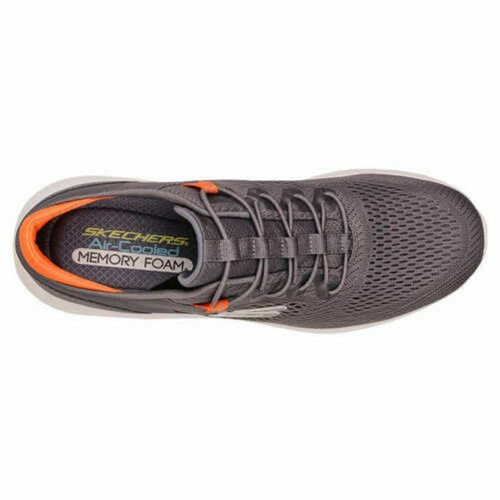 skechers grey and orange