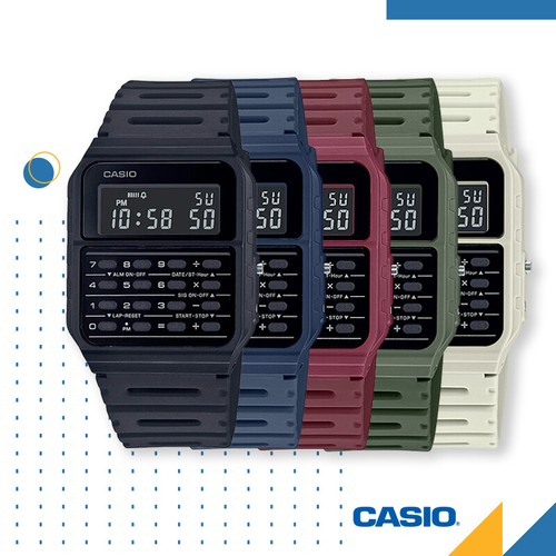 Casio Ca 53w New Databank Retro Mens Unisex Digital Watch Calculator Genuine Ebay Casio Ca 53w New Databank Retro Mens Unisex Digital Watch Calculator Genuine Ebay