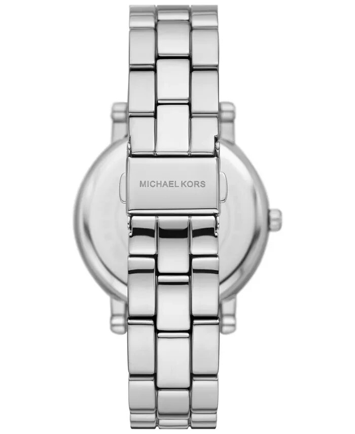 MICHAEL KORS MK7347 COREY Three-Hand Silver-Tone Alloy Watch