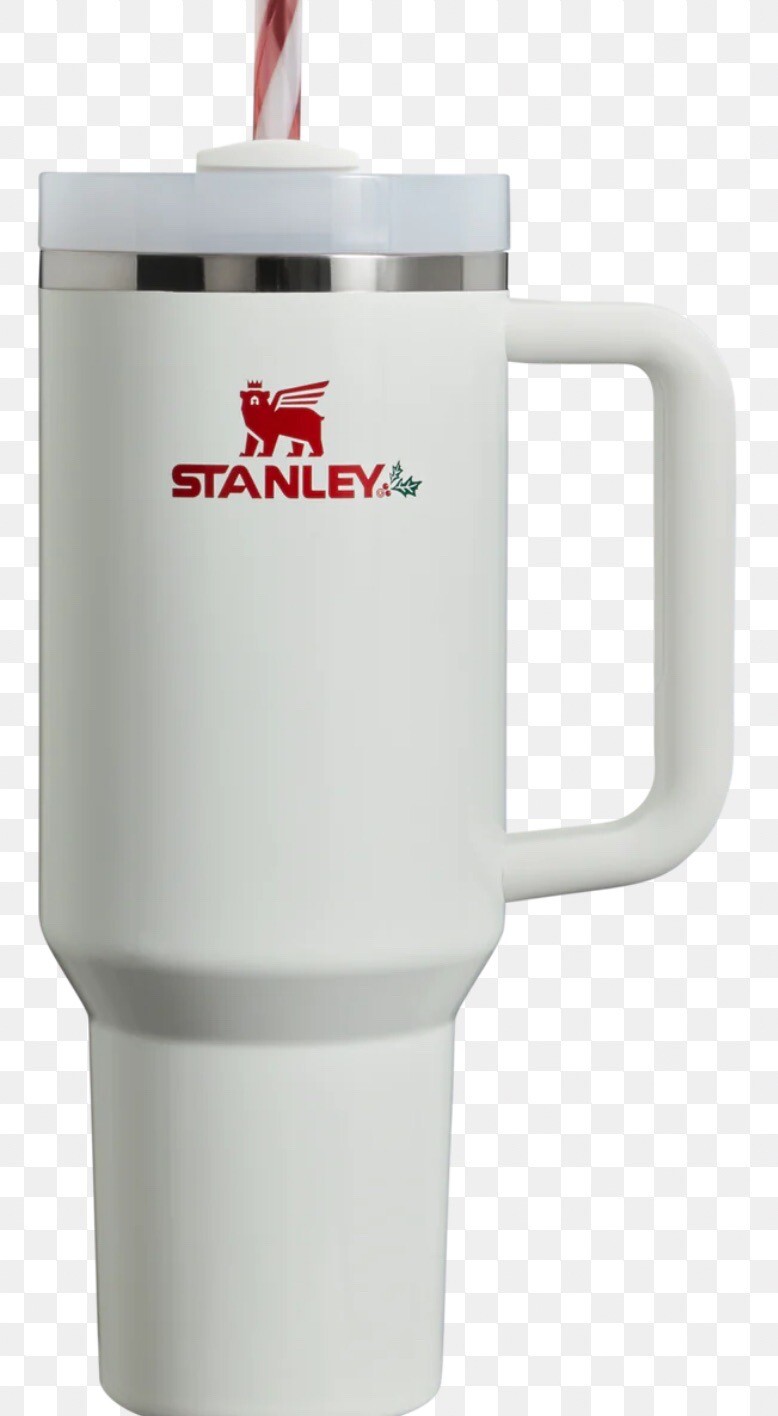Stanley Cup Mistletoe Twist Limited Edition H2.0 Flowstate 40 OZ Tumbler-image
