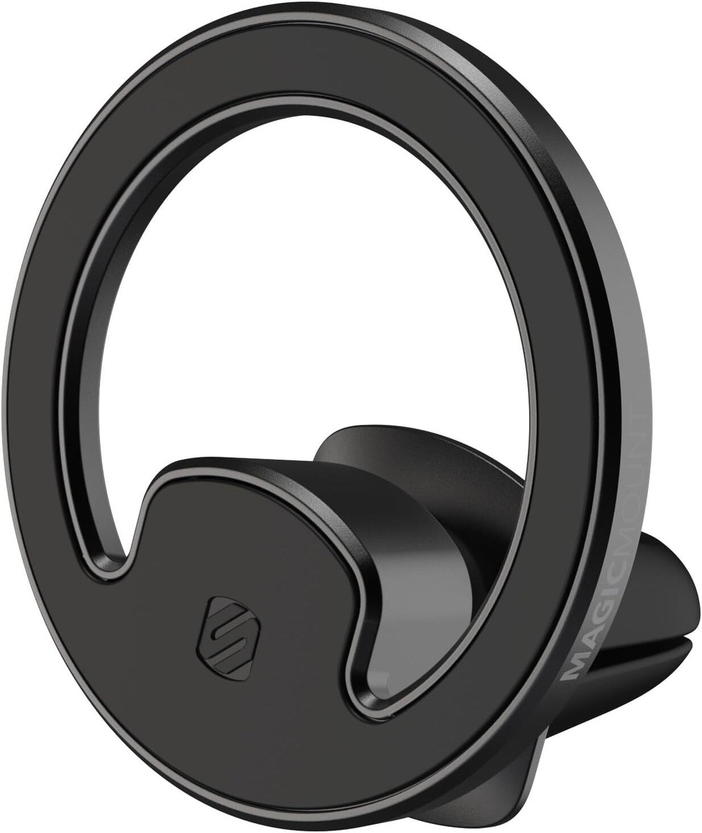 Scosche Magic Mount Elite Vent with Magnetic Phone Mount Black
