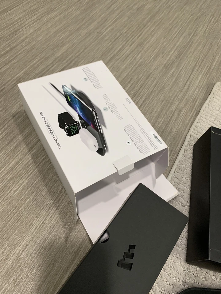 Cargador Inalámbrico Dual Mophie, Almohadilla de Carga 7.5W Certificado Qi Foto 3 de 4