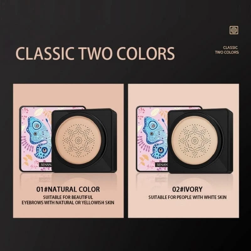 Facial Base Primer Foundation Mushroom Head Air Cushion BB CC Cream Face Makeup - Image 2 of 4