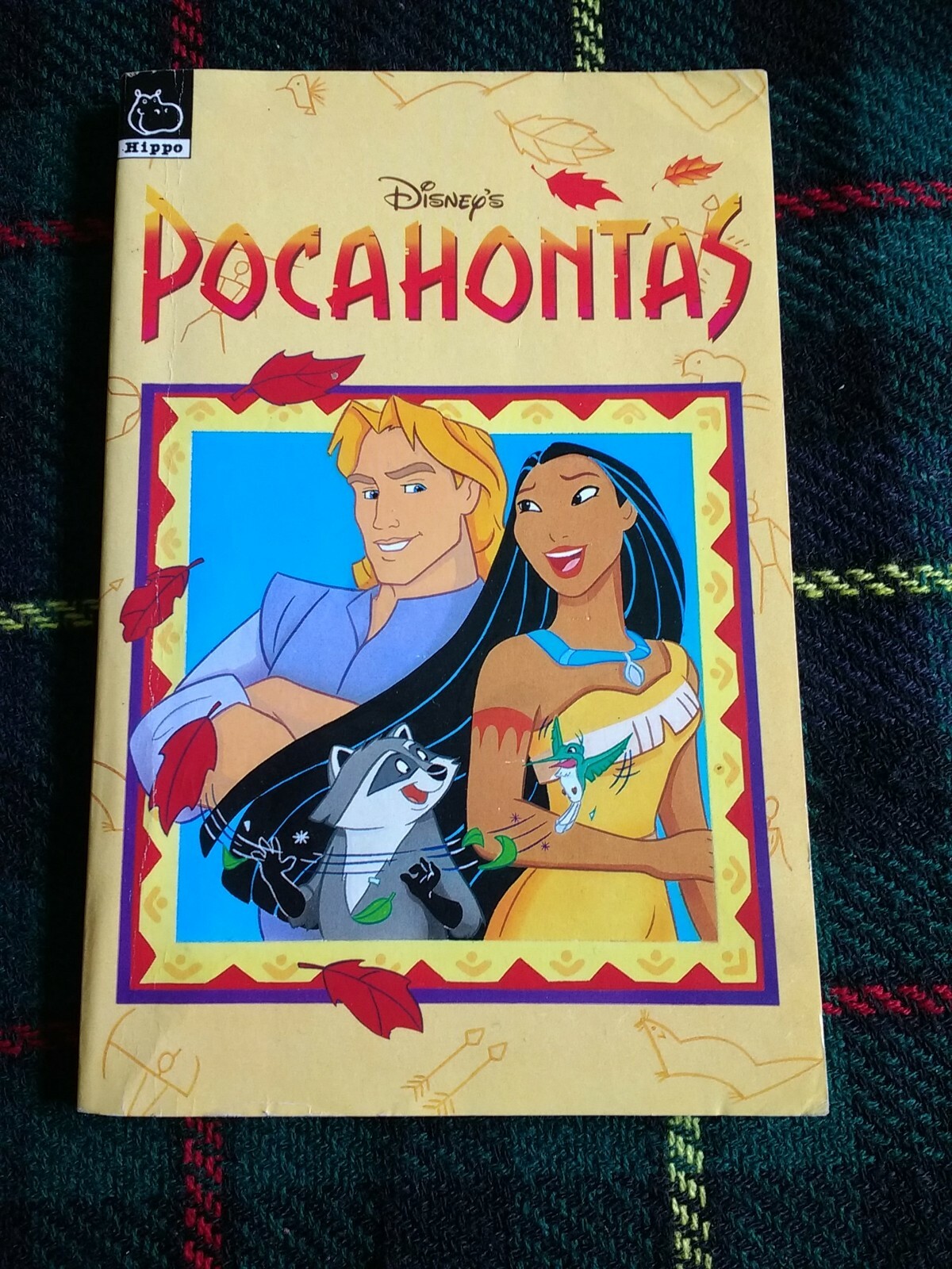 Disney’s Pocahontas Book  Hippo - Collectable VGC 1995 1st Ed 1st Print