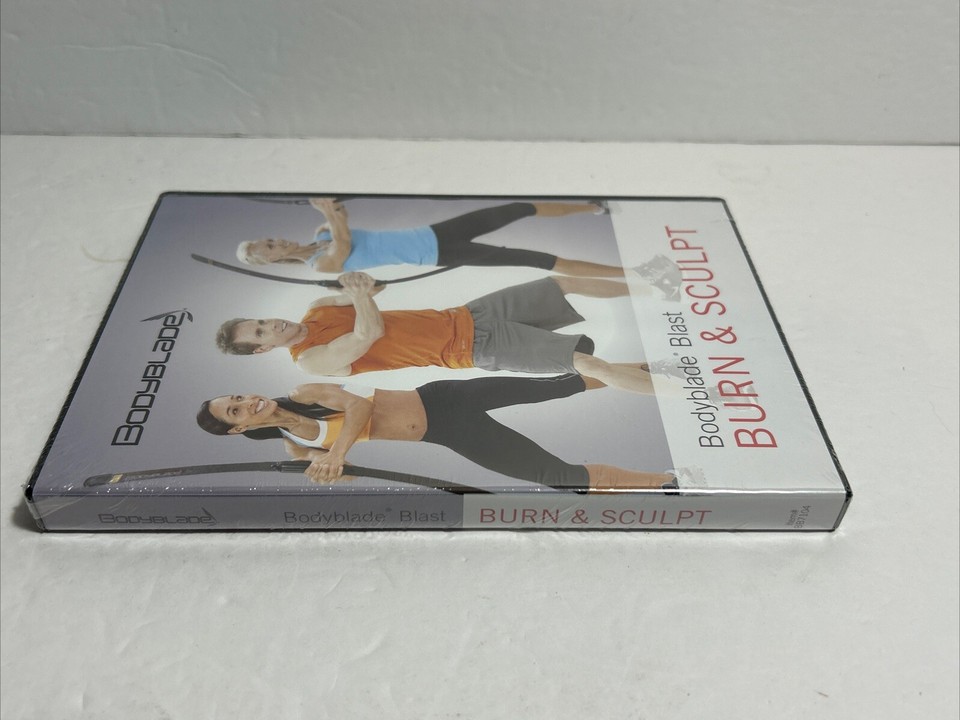 Bodyblade Body Blade Fitness Resistance Burn & Sculpt DVD BRAND NEW