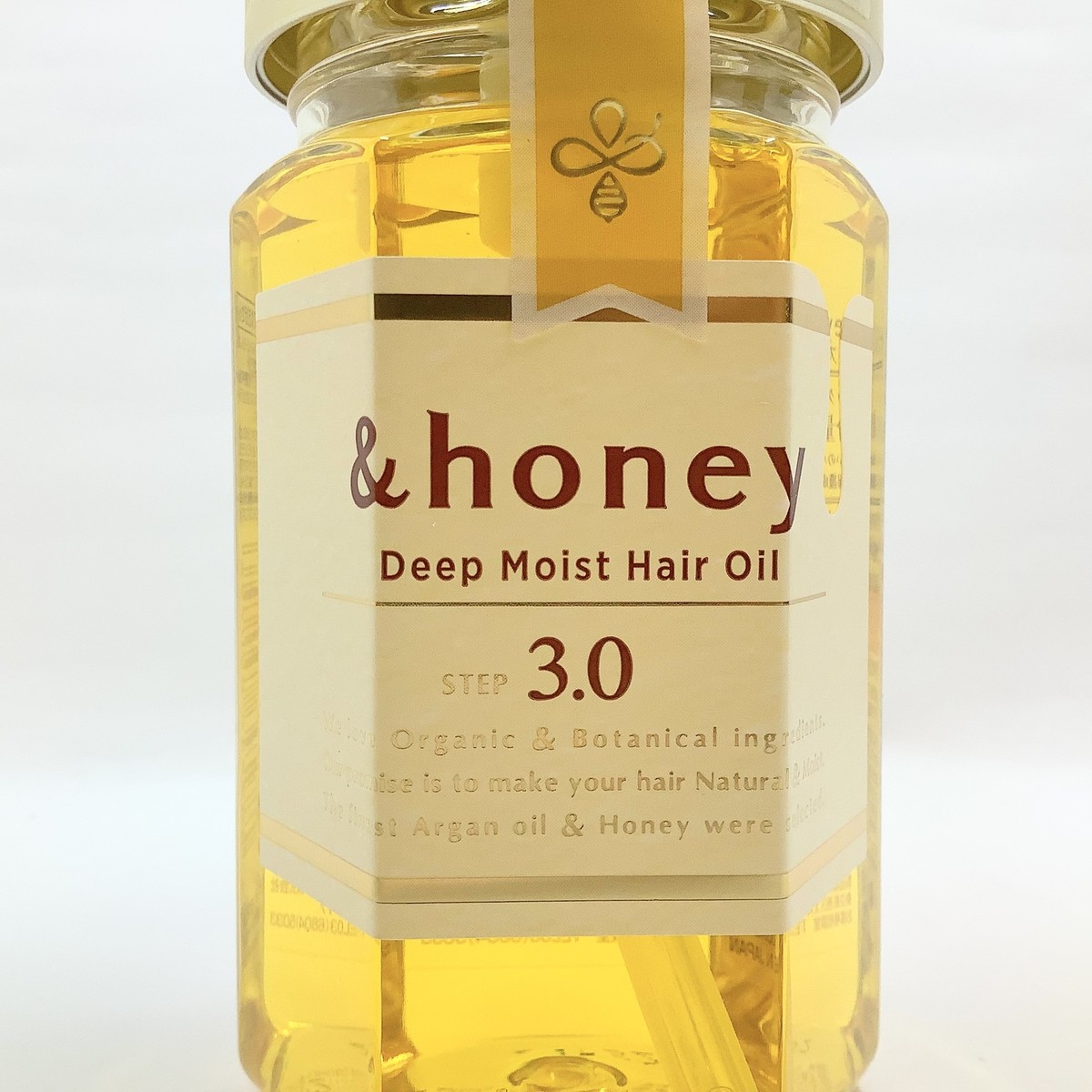 &honey Deep Moist Shampoo 440ml & Treatment 445g & Hair Oil