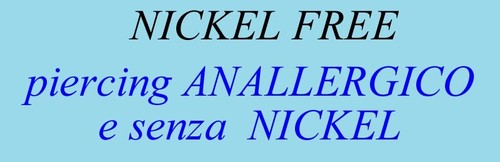 Piercing da naso nose ORO giallo bianco 18kt. effetto TATTOO TATUAGGIO gold 18kt - Foto 3 di 11