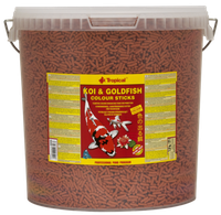 Tropical Koi & Goldfisch Colour Sticks 21 Liter - Gartenteich Futter Teichfische