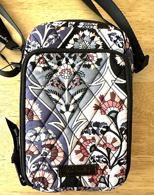 専用11 NEW NWT VERA BRADLEY RFID PETITE CELLPHONE CROSSBODY ORNATE BLOOMS