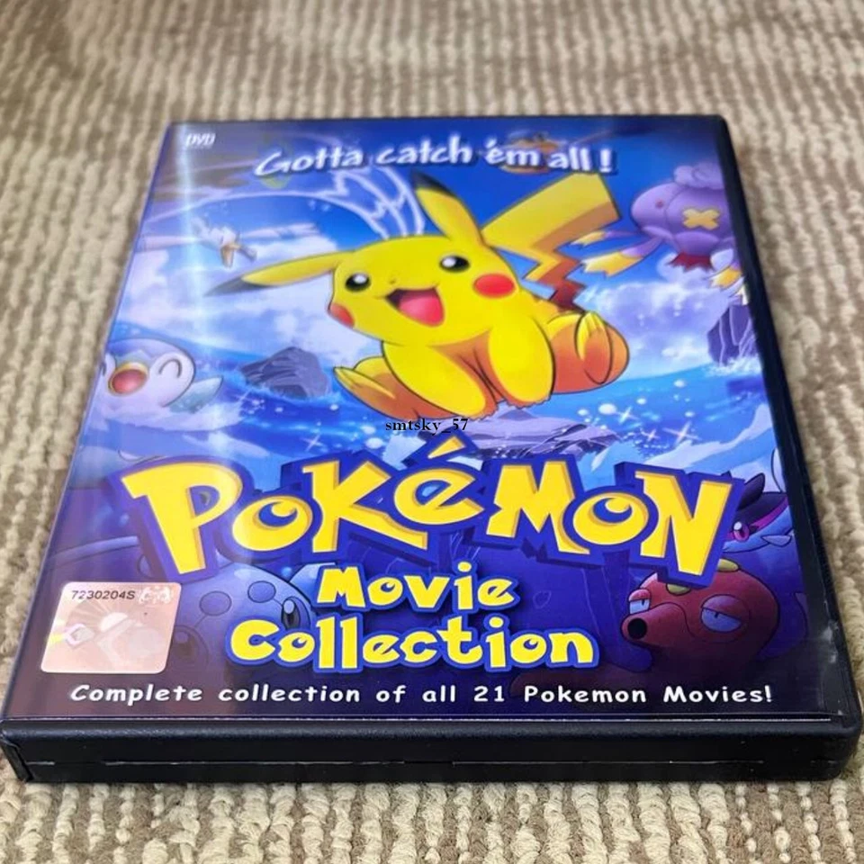 Pokemon 21 In 1 Complete Movie Collection DVD [Anime] [English Dub] - Immagine 3 di 4