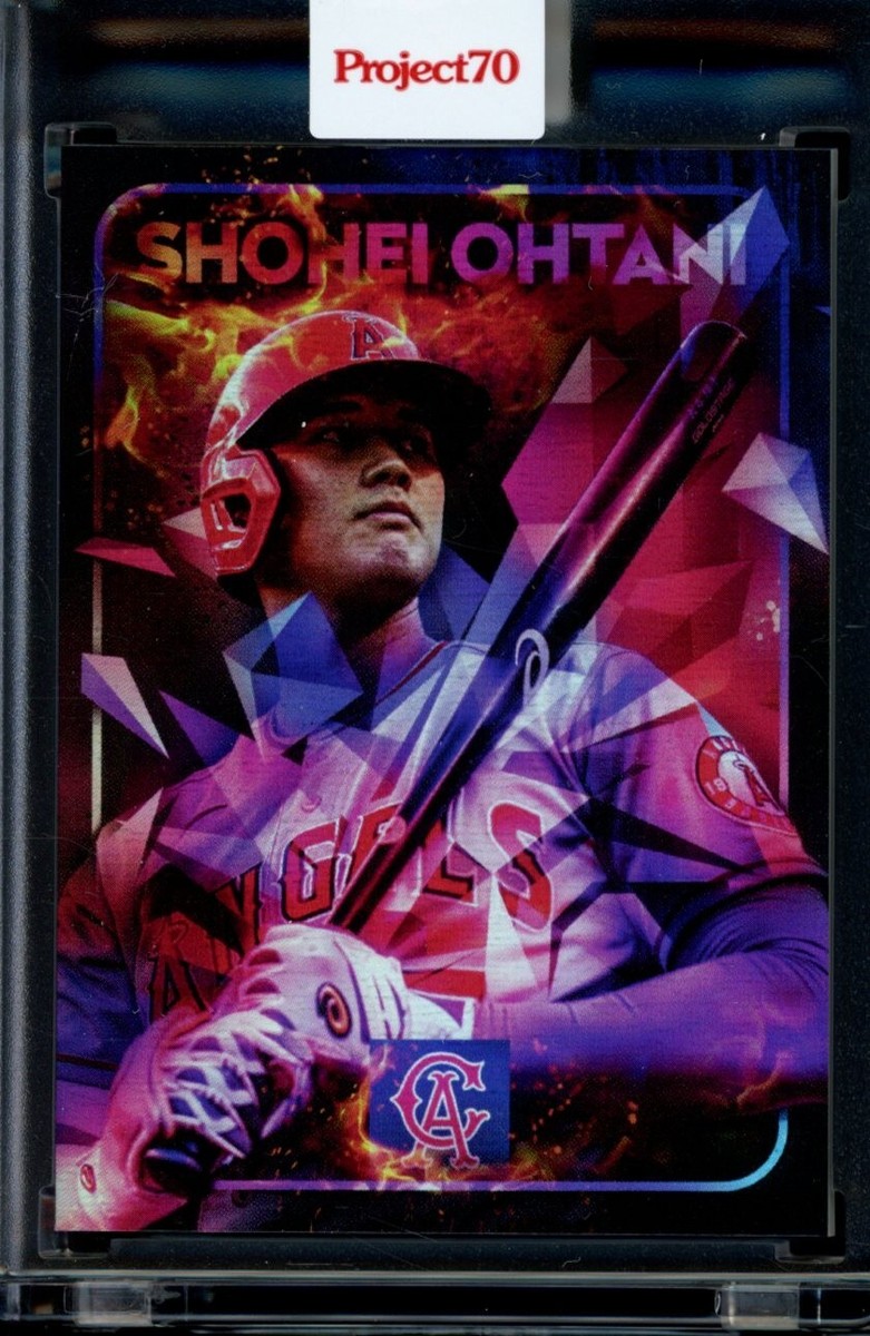 2021 Topps Project 70 Card #625 Shohei Ohtani 1969 by Mikael B