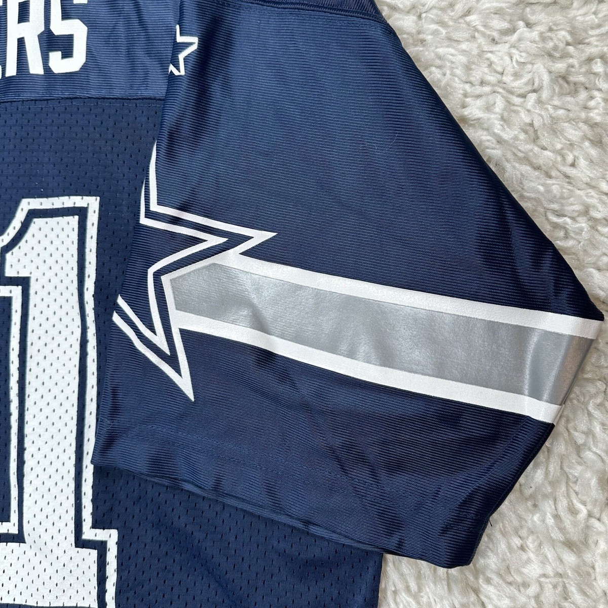 Vintage 90s Dallas Cowboys Deion Sanders Starter Jersey #21 NFL XL
