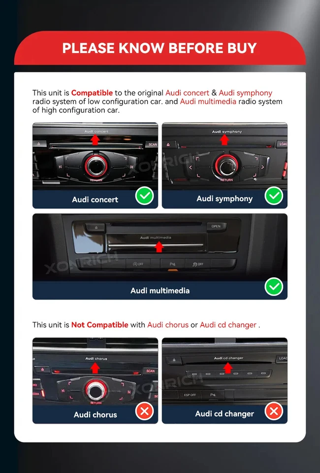 8.8" 128GB Android 14 Autoradio CarPlay GPS Navi für Audi A4 A5 B8 S4 2013-2016 - Bild 2 von 4