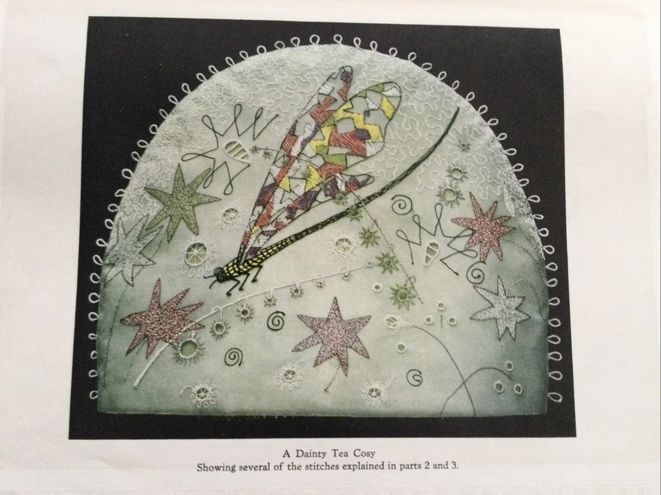 Vintage Machine Embroidery Dorothy Benson 1940 1950 By Singer Sewing Machine Co - Image 3 of 4