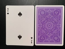 swap playing card Marvel Avengers TWO OF SPADES The Infinity Saga Theory 11