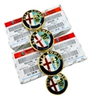 GENUINE Centre Caps Set (50mm)  Alfa Romeo 147 156 GT GTV Spider Mito Giulietta