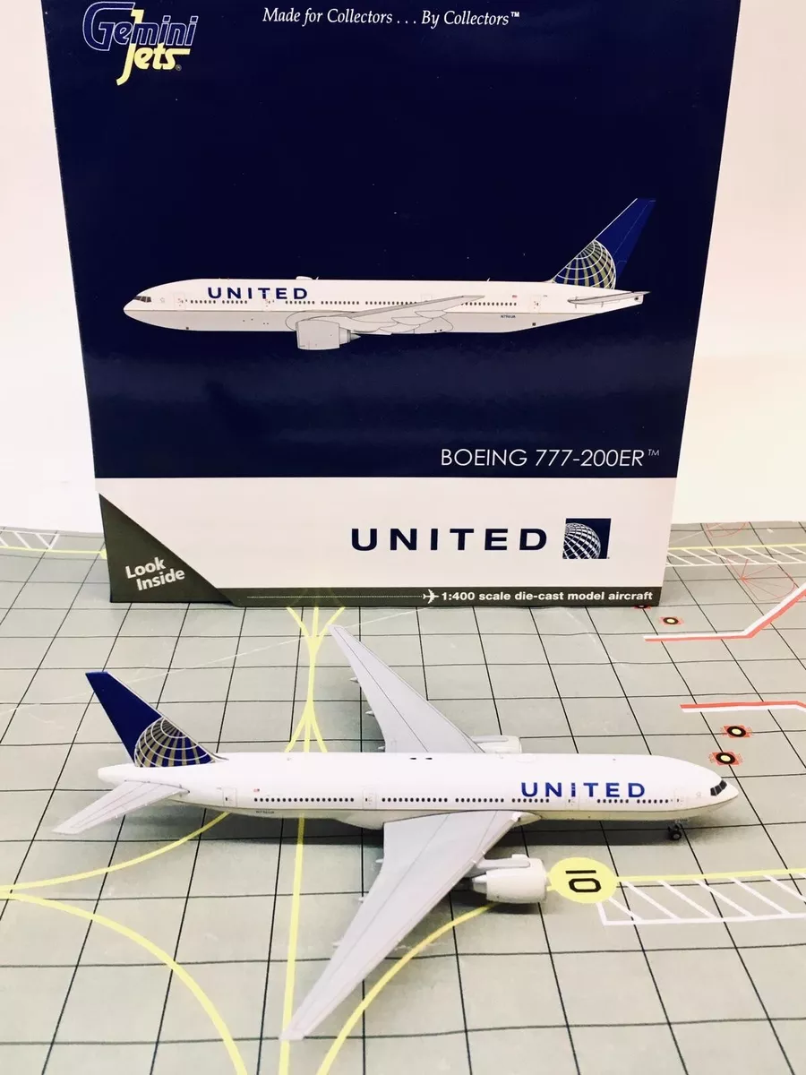 Gemini Jets 1: United Boeing ER NUA GJUAL