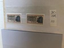 Berlin Michel 392 podwójny druk czarny kolor Jan Sebastian Bach