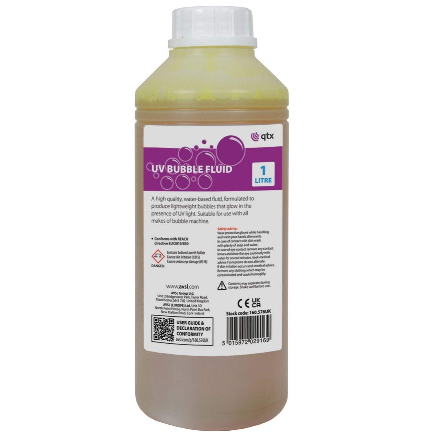 Bubble Machine Fluid Party Effects UV Sensitive