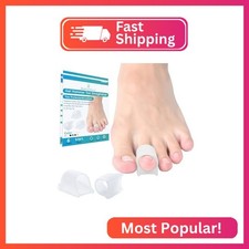 Byehambuni Hammer Toe Straightener, 6 Pack Hammer Toe Corrector for Women, Gel T