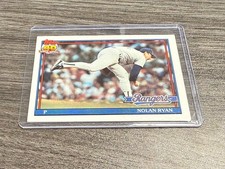 1991 Topps - Nolan Ryan #1 Texas Rangers (Near Mint Confition)