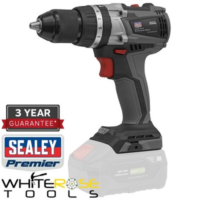 Sealey Bohrhammer Schrauber Akku Brushless Ø13mm Keyless Chuck Bare Unit 20V 