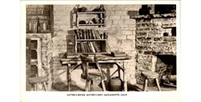 Sutter's Fort Office Sacramento CA Postcard 1910s Ed Finley Co Halftone