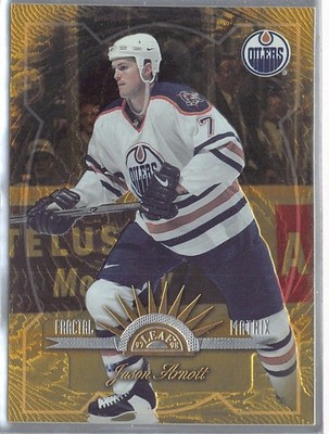 1997-98 Leaf Fractal Matrix #61 Jason Arnott GY/250*