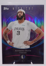 Anthony Davis Topps Midnight #47 Dallas Mavericks Basketball Card 2025-26