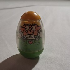 1976 Hasbro Scared Blonde Girl Weebles Wobble Haunted House