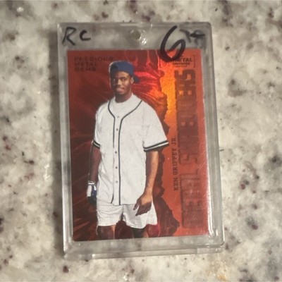 2022 Skybox Metal Universe Champions Ken Griffey Jr pmg #120 12/25 orange card