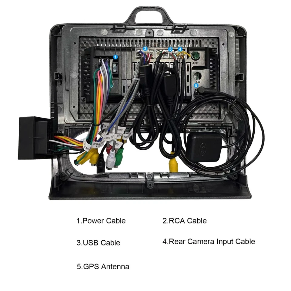 Für Ford Focus MK2 MK II 2004-2011 Android 15 Autoradio Carplay GPS Navi 2+32GB - Bild 3 von 4