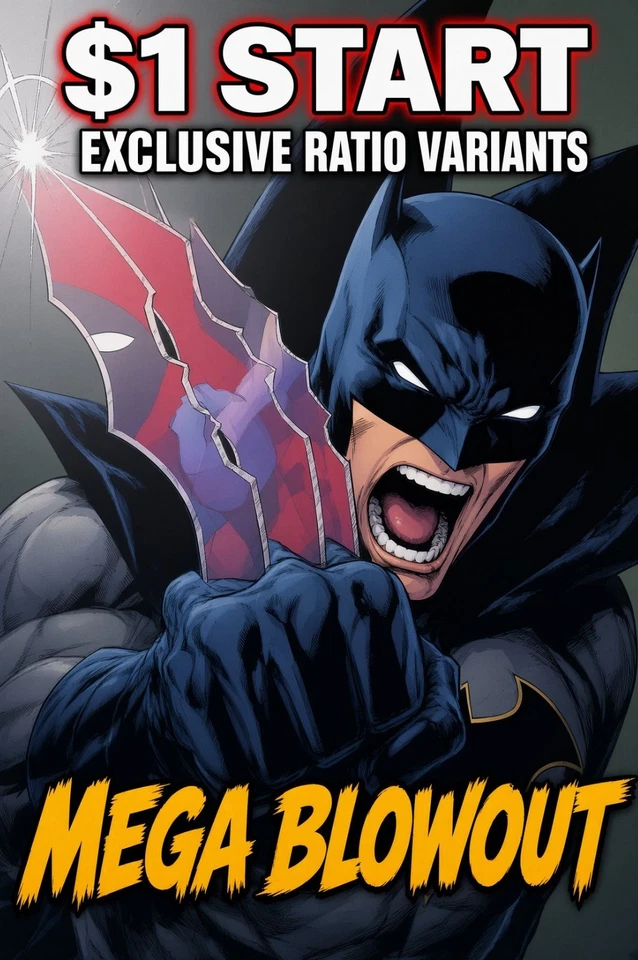 ⚡ MEGA SALE — $1 STARTS • MARVEL RATIO DROP • BLINK & THEY’RE GONE!!
