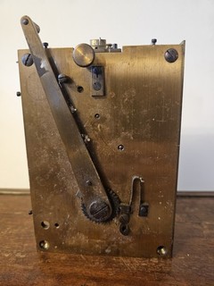 Antike Zeiterfassung mechanisches Uhrwerk Teile oder Reparatur zum Restaurieren