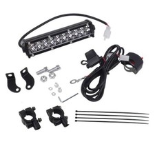 Motorcycle LED Light Bar,60W 2500LM ON-Off Switch Headlight kit for Most 7/8"