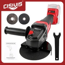CISIVIS 18V Cordless Brushless Angle Grinder for Milwaukee M18 Battery