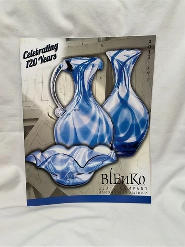 24pg Blenko Glass Catalog 2013 2014 13-14 Vintage New Old Stock Colors Prices