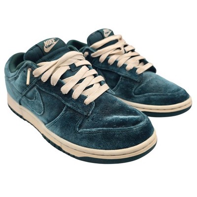Nike Dunk Low Green Velvet Dark Atomic Teal DZ5224-300 Womens Size 9.5 Mens 8