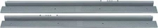 83-92 Camaro Firebird Gray Interior Door Sill Plates New Reproduction