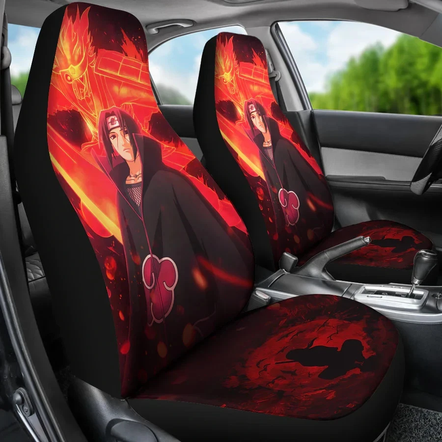 Itachi Narutoo Anime Car Seat Covers