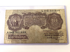 10 Shilling Note In Uk Paper Money for sale | eBay