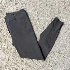 Women’s Size 24R Grey Smartpak Piper Knee Patch Horseback Riding Breeches