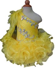 Jennifer Infant Toddler Baby Newborn Little Girl's Pageant Birthday Dress G068-2