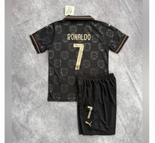 Portugal Ronaldo #7 Youth Jersey And Short Set Kids Soccer Kits