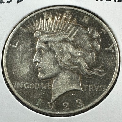 1923-D $1 Silver Peace Dollar (90243)