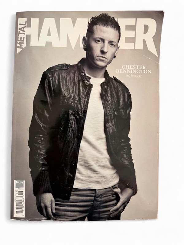 Linkin Park Chester Bennington Metal Hammer Magazine #300 Tribute Cover 2017