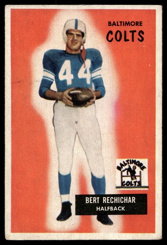 Bert Rechichar #20 1955 Bowman card