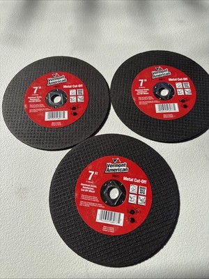 Vermont American 28077 7  Metal Cut-off Wheel Pack Of 3