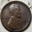 1914-D 1c Lincoln Wheat Cent. Attractive Circulated Details, Corrosion