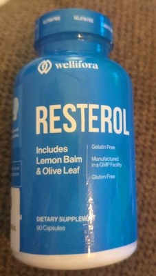 Wellifora RESTEROL Vitiligo & Skin Pigmentation 90 Capsules Supplement Exp 2/27